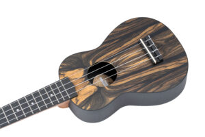 KEIKI K3 Series Ukulele Set "White Ebony" inkl. Gymbag/H-Tuner/5 Picks/Gurt