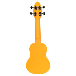 KEIKI Ukulele 4 String Sopranino Tortiose/Turtle Lasering/ KEIKI Headstock/A D F# B/ Orange